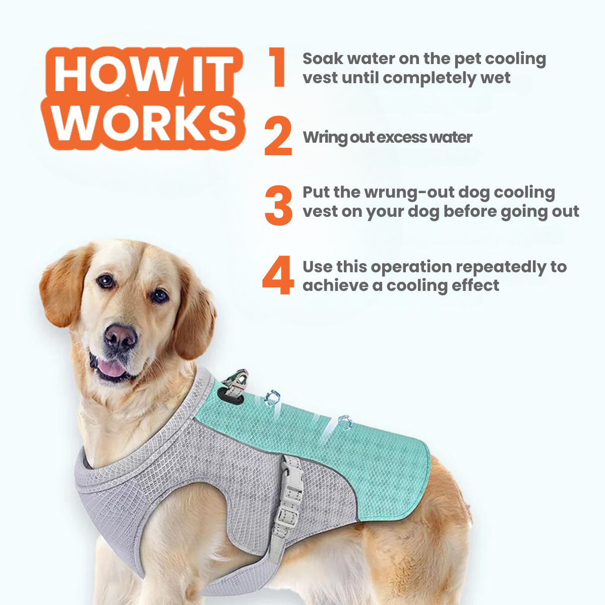 Cooling Dog Vest